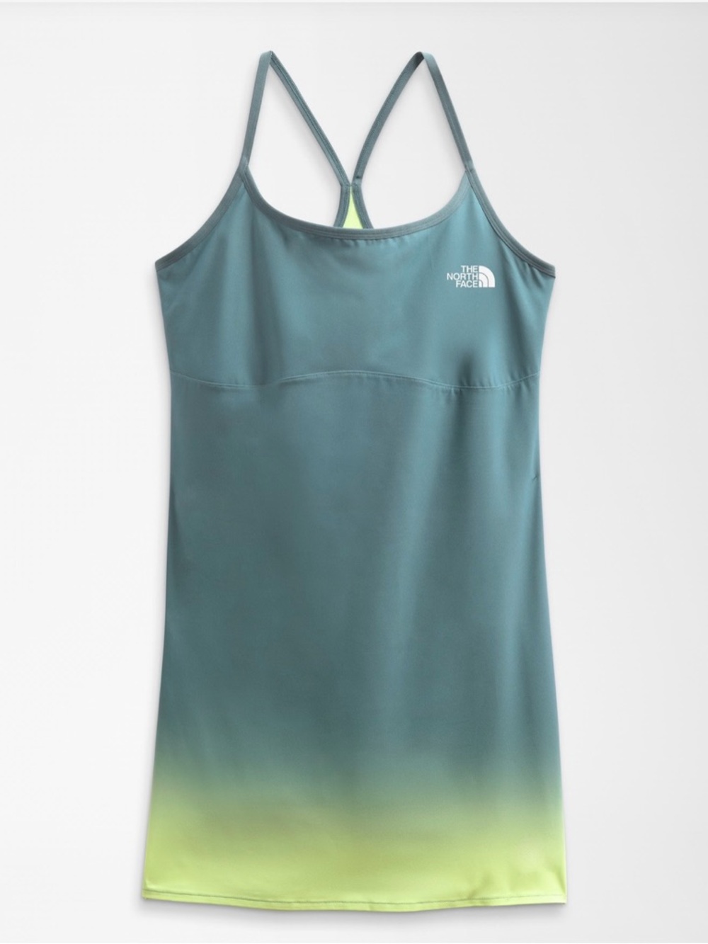 NWT The North Face Women’s Arque Hike Dress Green Muted Teal Gradient Size M NEW